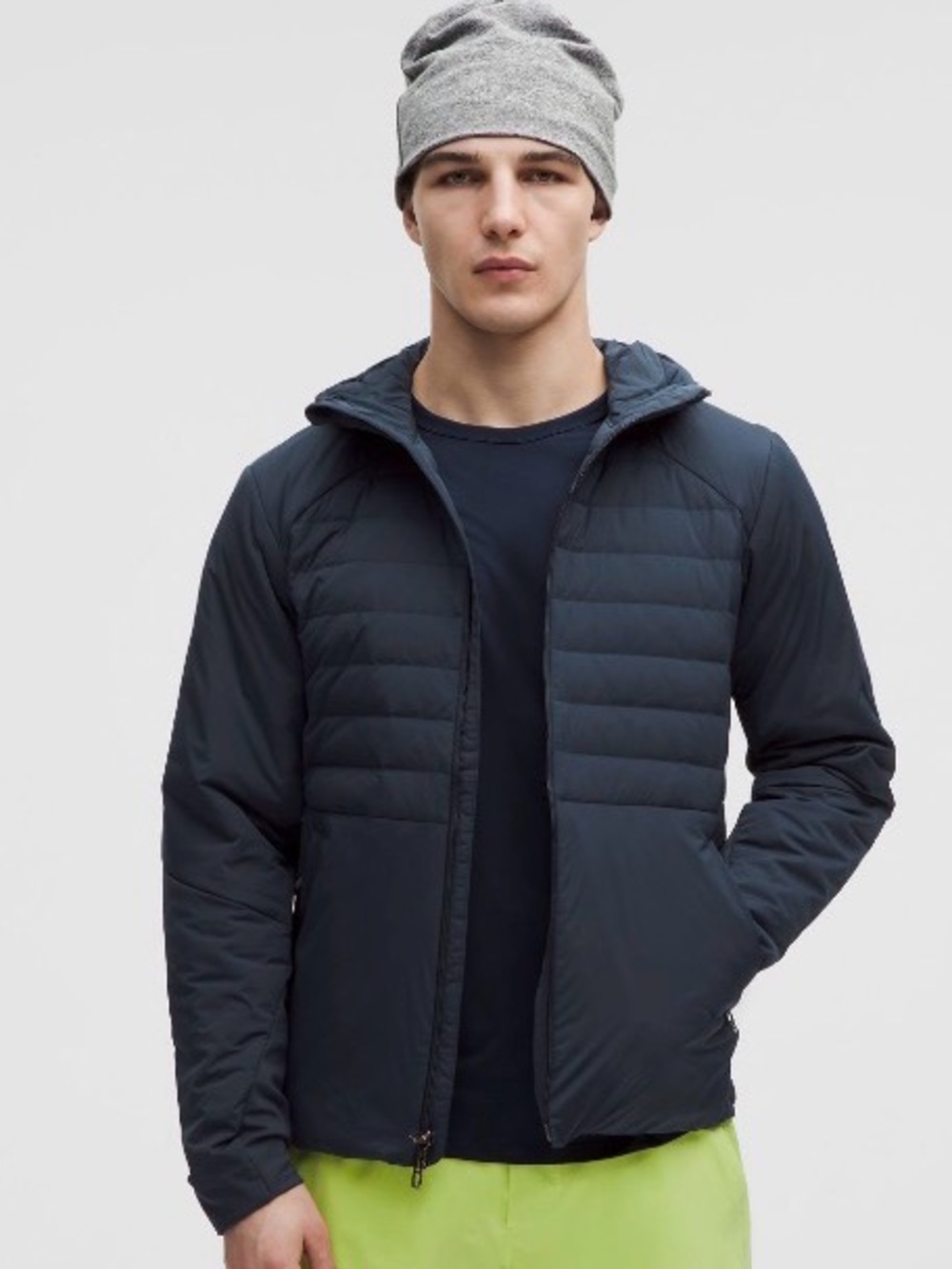 Men's Lululemon Navy Down for it All Hoodie